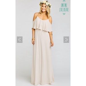 Show Me Your Mumu Caitlin Ruffle Maxi Dress